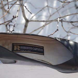 Italy Leather Women's Dress Shoes By Roberto Capucci Loafer Shoes